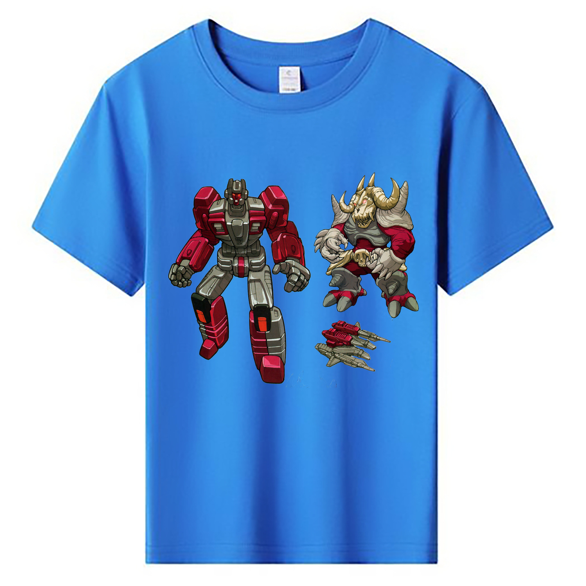 （画像用）  綿100％キッズTシャツ（フロントプリント）